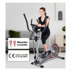 Care Fitness Vélo Elliptique Connecté - CE-690 -Appareils Fitness & Cardiotraining Soldes unnamed file 1234