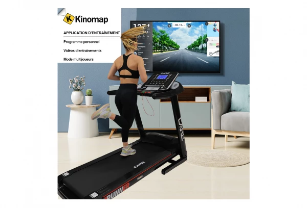Care Fitness Tapis De Course Connecté - 20km/h - CARE - Runner - KINOMAP 2 Care Fitness Tapis De Course Connecté - 20km/h - CARE - Runner - KINOMAP – Image 2