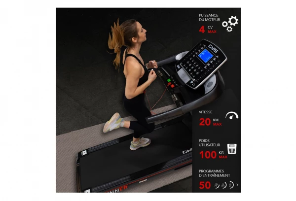 Care Fitness Tapis De Course Connecté - 20km/h - CARE - Runner - KINOMAP 3 Care Fitness Tapis De Course Connecté - 20km/h - CARE - Runner - KINOMAP – Image 3