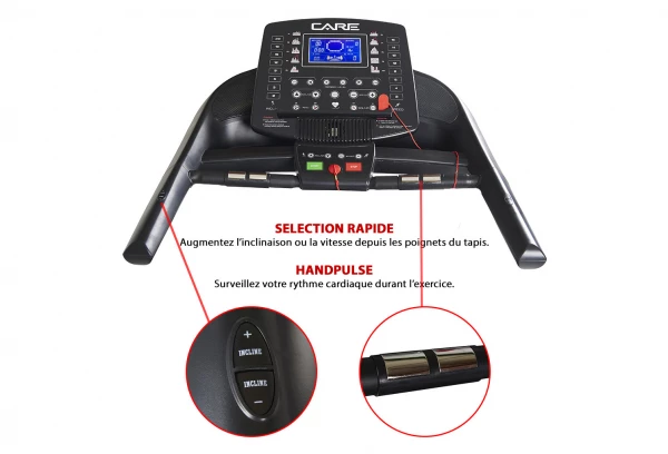 Care Fitness Tapis De Course Connecté - 20km/h - CARE - Runner - KINOMAP 5 Care Fitness Tapis De Course Connecté - 20km/h - CARE - Runner - KINOMAP – Image 5