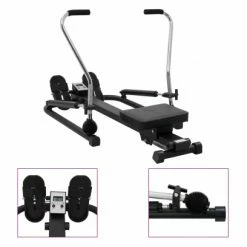 VidaXL Machine à Ramer 5 Niveaux De Résistance Hydraulique -Appareils Fitness & Cardiotraining Soldes unnamed file 1581