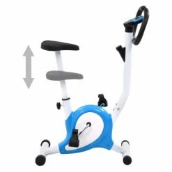 VidaXL Vélo D'appartement Avec Résistance à Courroie Bleu 4 VidaXL Vélo D'appartement Avec Résistance à Courroie Bleu -Appareils Fitness & Cardiotraining Soldes unnamed file 1613