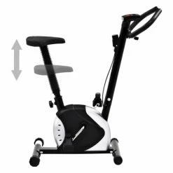 VidaXL Vélo D'appartement Avec Résistance à Courroie Noir -Appareils Fitness & Cardiotraining Soldes unnamed file 1625