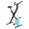 VidaXL Vélo D'appartement Résistance à Courroie Bleu X-Bike