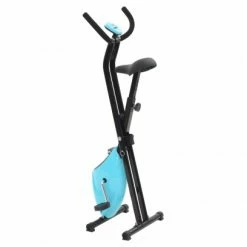 VidaXL Vélo D'appartement Résistance à Courroie Bleu X-Bike -Appareils Fitness & Cardiotraining Soldes unnamed file 1637