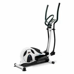 BH Fitness Vélo Elliptique ZK200 G2340. Système Inertiel 12 Kg Foulée 33cm Repose-pieds XXL Console LCD