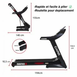 Care Fitness Tapis De Course Connecté - 22km/h - CARE - MARATHON 22 - KINOMAP -Appareils Fitness & Cardiotraining Soldes unnamed file 188