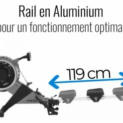 MAXXUS ® Rameur 7.4 Avec Rail Repliable -Appareils Fitness & Cardiotraining Soldes unnamed file 350