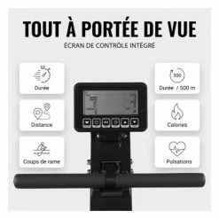 Gorilla Sports Rameur Avec Résistance à Eau -Appareils Fitness & Cardiotraining Soldes unnamed file 422