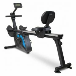 Sparraw Rameur - Vélo Semi Allongé 2en1 Pliable SUPER SKIPPER Résistance Magnétique Réglable 8 Niveaux, Roue D’inertie 2kg