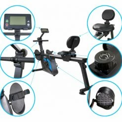 Sparraw Rameur - Vélo Semi Allongé 2en1 Pliable SUPER SKIPPER Résistance Magnétique Réglable 8 Niveaux, Roue D’inertie 2kg -Appareils Fitness & Cardiotraining Soldes unnamed file 734