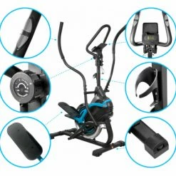 Sparraw Vélo Elliptique SUPER SMART BIKE Cross Trainer - 8 Niveaux De Résistance Magnétique - Roue Inertie 7Kg, Ecran D'entraînement -Appareils Fitness & Cardiotraining Soldes unnamed file 741