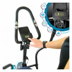 Sparraw Vélo Elliptique SUPER SMART BIKE Cross Trainer - 8 Niveaux De Résistance Magnétique - Roue Inertie 7Kg, Ecran D'entraînement -Appareils Fitness & Cardiotraining Soldes unnamed file 743