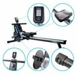 Sparraw Rameur D’appartement SUPER ROWER Résistance Magnétique Réglable 8 Niveaux, Roue D’inertie 1.5 Kg -Appareils Fitness & Cardiotraining Soldes unnamed file 757