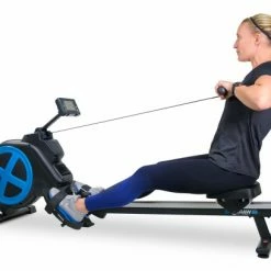 Sparraw Rameur D’appartement Pliable ROWER ULTRA Résistance Magnétique Réglable 8 Niveaux, Roue D’inertie 2 Kg