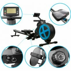 Sparraw Rameur D’appartement Pliable ROWER ULTRA Résistance Magnétique Réglable 8 Niveaux, Roue D’inertie 2 Kg -Appareils Fitness & Cardiotraining Soldes unnamed file 765