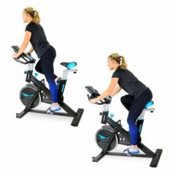 Sparraw Vélo Spinning SUPER SPRINTER - Exercice Bike Avec Roue D'inertie 18Kg Et Résistance Manuelle Magnétique - Cardio Et Fitness Tra -Appareils Fitness & Cardiotraining Soldes unnamed file 942